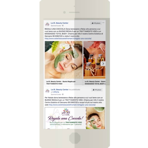 Campagna Facebook Leri – Beauty Center